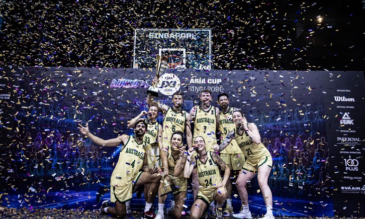Australia win double at FIBA 3x3 Asia Cup 2024