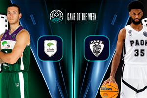 Game of the Week preview: Unicaja v PAOK mateco